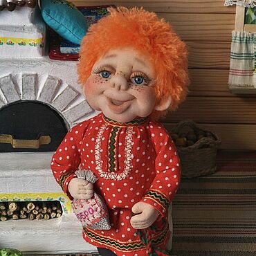 Куклы и игрушки ручной работы. Ярмарка Мастеров - ручная работа Домовенок.. Handmade.