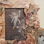 Клетка с птичкой. "Письмо" купить в интернет-магазине Ярмарка Мастеров ...