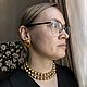 Винтаж: Винтажное колье Carolee. Колье винтажные. Vintage_jewelry_nsk (Ольга и Светлана). Ярмарка Мастеров.  Фото №5