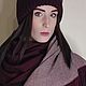 Knitted hat handmade woven scarf. Headwear Sets. Irina (tkanye sharfy) (rezan). Интернет-магазин Ярмарка Мастеров.  Фото №2