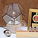 Loft table lamp with retro lamp Birthday gift. Table lamps. Именные сувениры и деревянная упаковка. My Livemaster. Фото №6