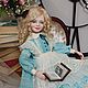 Алиса в стране чудес. Фарфоровая авторская кукла. Интерьерная кукла. Оксана Ладная (Ladnaya). Интернет-магазин Ярмарка Мастеров.  Фото №2