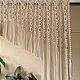 Штора макраме. Шторы. home_macrame (Лидия Юшкова). Ярмарка Мастеров.  Фото №5