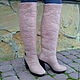 Валенки-сапоги "Пепел роз". Сапоги. Eco Shoes by Julia Pizar. Ярмарка Мастеров.  Фото №4