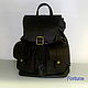Backpack, handbag, cosmetic bag leather. Backpacks. Sergei. My Livemaster. Фото №6