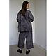 Брюки унисекс из крапивной ткани Nettle Twill Baker Pant Garment Dyed. Брюки. VÄN Studio. Ярмарка Мастеров.  Фото №4