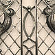 Wrought iron grille for door. Door. Forged Art. Online shopping on My Livemaster.  Фото №2