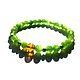 Order Jade Green Beads Bracelet with Amber Spring Bracelet. BalticAmberJewelryRu Tatyana. Livemaster. . Bead bracelet Фото №3