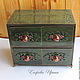 Order Mini chest of drawers 'Expectation born of memory '. Gifts from Irina Egorova. Livemaster. . Mini Dressers Фото №3