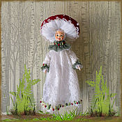 Куклы и игрушки handmade. Livemaster - original item Interior doll: fly agaric girl. Handmade.