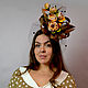 Evening hat 'Chocolate dessert', Hats1, Moscow,  Фото №1