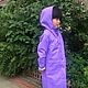 Плащ дождевик детский на кнопках мембранный легкий от дождя ветра. Верхняя одежда детская. 7х5byZuev (zuevraincoat). Ярмарка Мастеров.  Фото №5