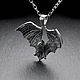 Заказать Подвеска Летучая мышь. AlexFox Jewelry. Ярмарка Мастеров. . Подвеска Фото №3