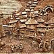 Старый город. Картины. Corkwork. Ярмарка Мастеров.  Фото №4