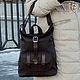 Order Backpack brown leather womens Cara Mod SR33-122. Natalia Kalinovskaya. Livemaster. . Backpacks Фото №3