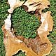 Заказать Спил с корня дуба , ПАННО ИЗ КОРНЯ. Лесной Рай (Lesnoyray). Ярмарка Мастеров. . Элементы интерьера Фото №3