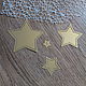 !Cutting for scrapbooking- STARS with perforation, RECRUITMENT, diz cardboard, Scrapbooking cuttings, Mytishchi,  Фото №1