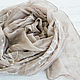 Exclusive silk embroidered scarf from Gucci fabric dark beige. Shawls1. Platkoffcom. My Livemaster. Фото №5