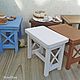 Order Furniture for dolls - tables for dollhouse miniature in country style. MiniDom (Irina). Livemaster. . Doll furniture Фото №3