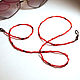 Copy of Copy of Copy of Copy of Beaded Keychain BK1450736. Chain for glasses. Kroshka Bizhu. My Livemaster. Фото №4