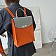 Кожаный рюкзак трансформер сумка, Рюкзаки, Санкт-Петербург,  Фото №1