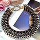 Винтаж: Stella & Dot винтажное колье. Американский винтаж. Колье винтажные. Вне времени. Интернет-магазин Ярмарка Мастеров.  Фото №2