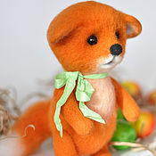 Куклы и игрушки handmade. Livemaster - original item Felt toy: Fox cub. Handmade.