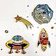 The shape is a blank for the Cosmos mosaic. Mosaic. butikpodarkovv. My Livemaster. Фото №4