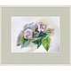 Watercolor. Watercolor flowers. Eel. Pictures. ArtShipilina. Online shopping on My Livemaster.  Фото №2