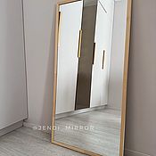 Зеркало с подсветкой 180 на 90 см белое