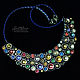 Color necklace (300) designer jewelry, Necklace, Salavat,  Фото №1