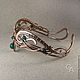 Order Bracelet shoulder 'emerald valley' with chrysoprase. Gala jewelry (ukrashenija). Livemaster. . Bead bracelet Фото №3
