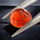 Сапфир оранжевый 1.89ct, Африка. Камни. «ФИЛОСОФИЯ КАМНЯ». Интернет-магазин Ярмарка Мастеров.  Фото №2