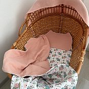 Детское постельное белье: постельное белье и плед в сумочке