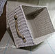 Короб для хранения плетеный "Классика уюта". Короб. Deko-Home backets. Интернет-магазин Ярмарка Мастеров.  Фото №2