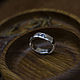Ring 'Liquid wide' Silver, blue cubic zirconia, Rings, Krasnoyarsk,  Фото №1