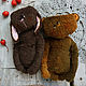 Тедди-примитив Чудной Заяц. Мягкие игрушки. Юлия Артемьева  (artist teddy toys). Ярмарка Мастеров.  Фото №5