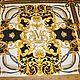 Шелк твил рапорт Versace. Ткани. Итальянские ткани ШЕЛКОВЫЙ РАЙ. Интернет-магазин Ярмарка Мастеров.  Фото №2