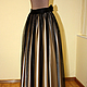 Вечерняя юбка в пол. Юбки. Ксения Gleamnight bespoke atelier. Ярмарка Мастеров.  Фото №5