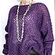 Джемпер "Ежевичка" терракот (вязаный джемпер). Джемперы. Ирина(shvilinka.knit). Ярмарка Мастеров.  Фото №10