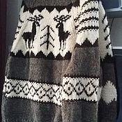 Одежда handmade. Livemaster - original item Sweater: large size.Wool 100%. Handmade.