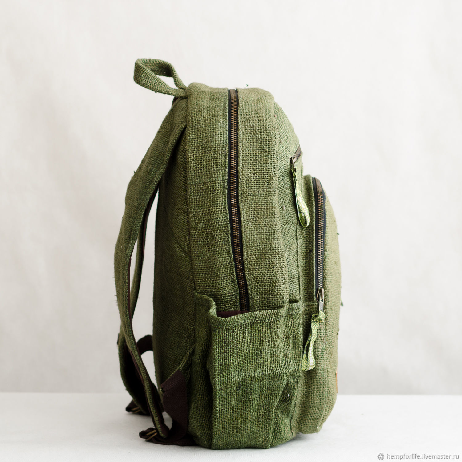 Рюкзак мужской зеленый
