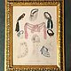 Винтаж: 1859 Paris Fashions Старинная гравюра в деревянной раме. Картины винтажные. VERY GOOD DAY. Интернет-магазин Ярмарка Мастеров.  Фото №2