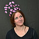 Hat rim 'Butterflies'. Hats1. Novozhilova Hats. Online shopping on My Livemaster.  Фото №2