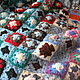 PLAID WOVEN, a BLANKET of colorful motifs crochet. Blankets. Gala Devi (crochet design). My Livemaster. Фото №5
