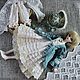 Заказать Одежда для куклы БЖД Минифи, BJD Minifee, Винтажное платье. Филимонова Евгения (jenavi11). Ярмарка Мастеров. . Одежда для кукол Фото №3