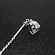 Brooch-needle. Skull and horns. Stick pin. GALANI. My Livemaster. Фото №6