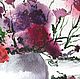Акварель "Японские мотивы" 24,6х35. Картины. ЖИВОПИСЬ СО ВКУСОМ. Ярмарка Мастеров.  Фото №4