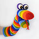 Serpent manual. Crochet toy on hand. Stuffed Toys. GALAtoys. Online shopping on My Livemaster.  Фото №2
