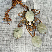 Украшения handmade. Livemaster - original item Copper pendant with a magnet. Handmade.